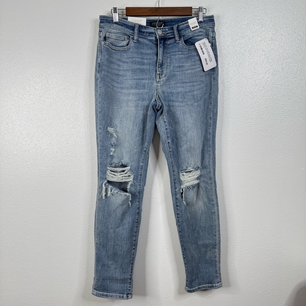 Judy Blue NWT Mid-Rise Boyfriend Fit Jeans Size 9/29